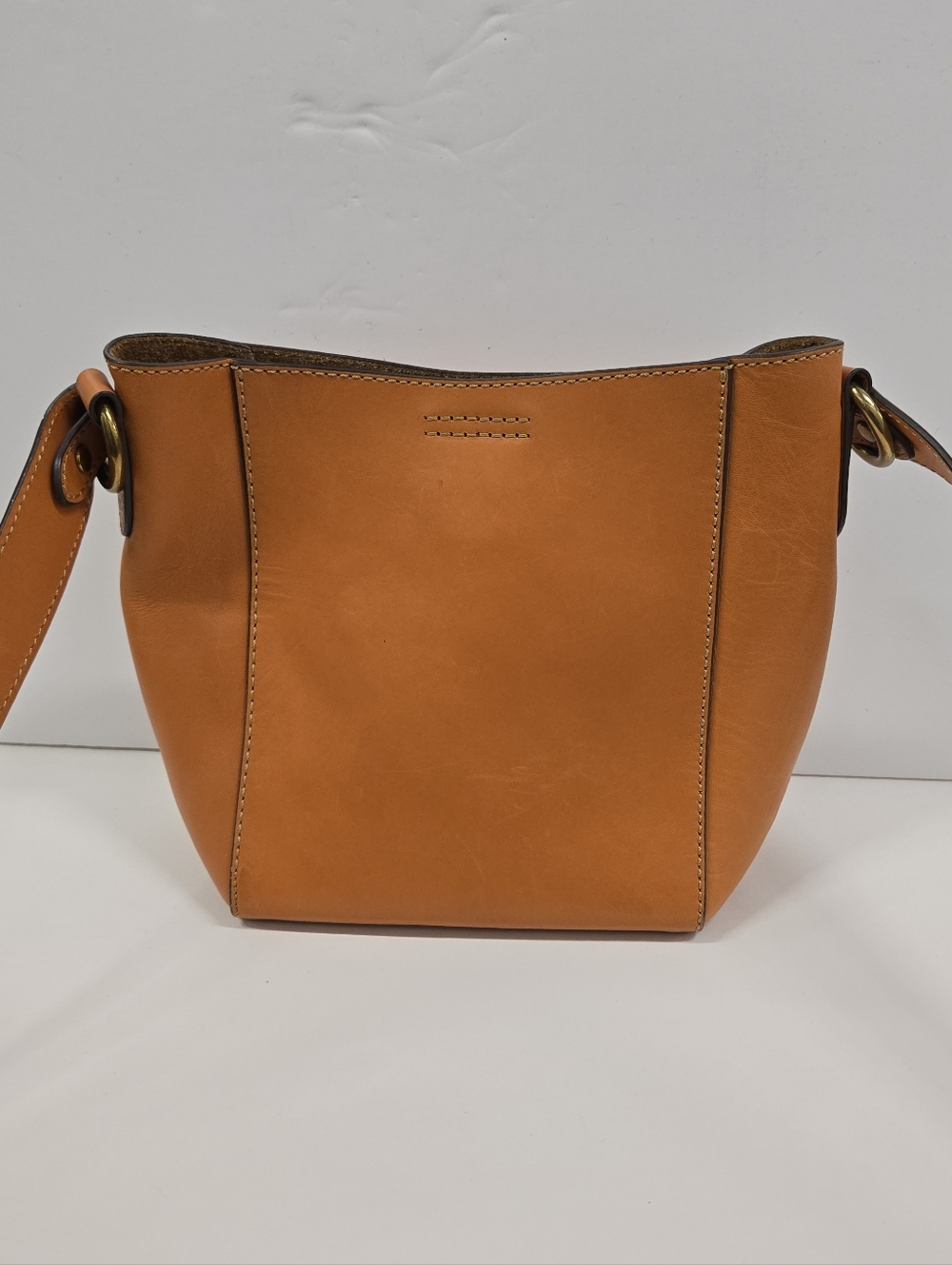 Nwt Frye Messenger‎ Crossbody Leather Bag - Picture 2 of 15